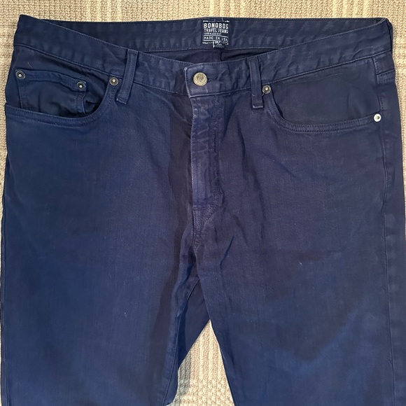 Bonobos Men’s Pants (2 pairs) chino and jeans - Picture 7 of 8
